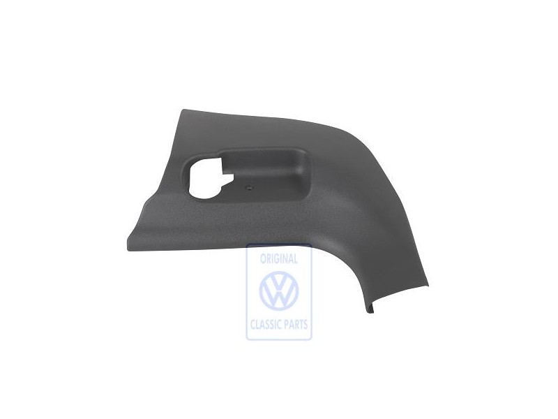 VW Original Revetement De Colonne A Off-Black - 6X1863483G C81