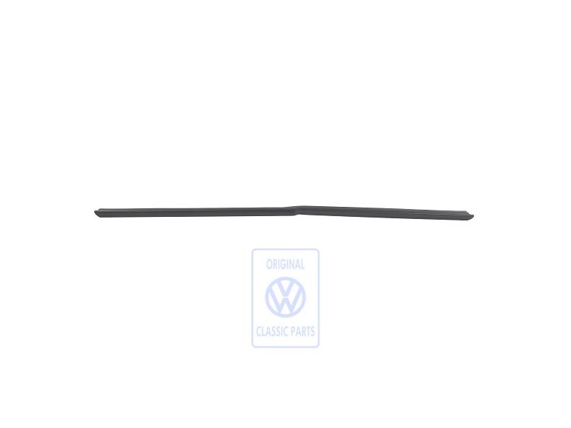 VW Original Etanchement Pertuis De Porte Noir Satine - 6X3837472E B41