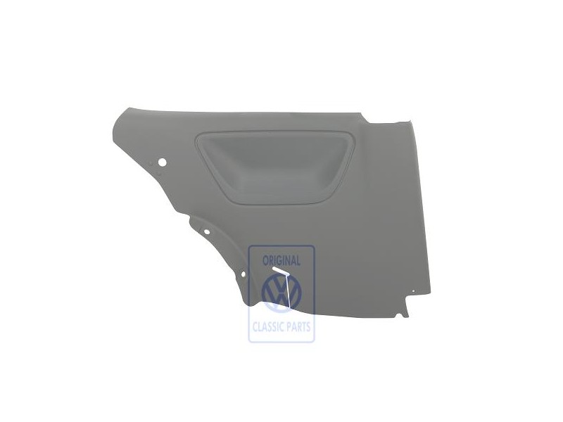 VW Original Revetement Lateral Rouge - 6X3867043G MKG