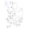 VW Original Rembourrage Dos Avec Garniture - 701070222A
