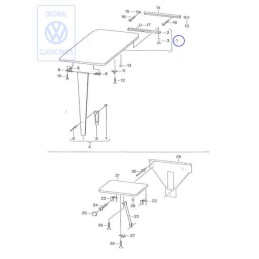 VW Original Tablette - 701070300B