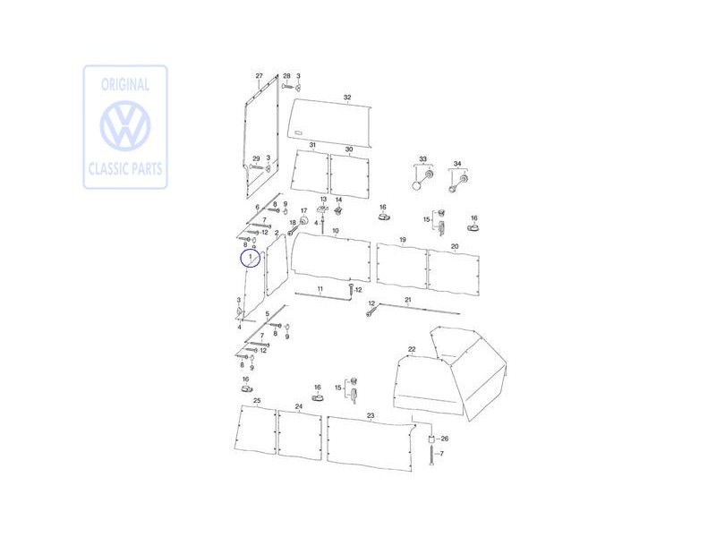 VW Original Rideau P. 