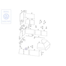 VW Original Rideau P. Glace Lat. 