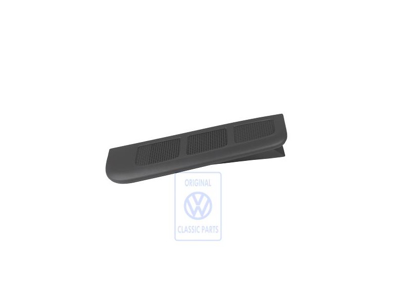 VW Original Ecran De Sortie D'Air Noir Satine - 701815501 01C