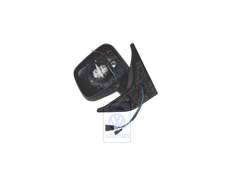 VW Original Coque Retroviseur Exterieur Noir Satine - 701857508H 01C