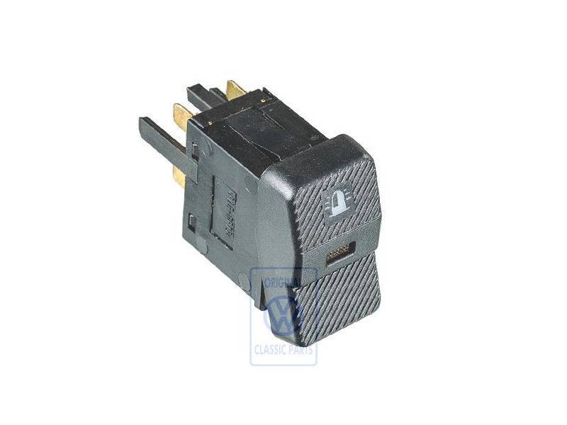 VW Original Commande P. Girophare Noir Satine - 701941435 01C