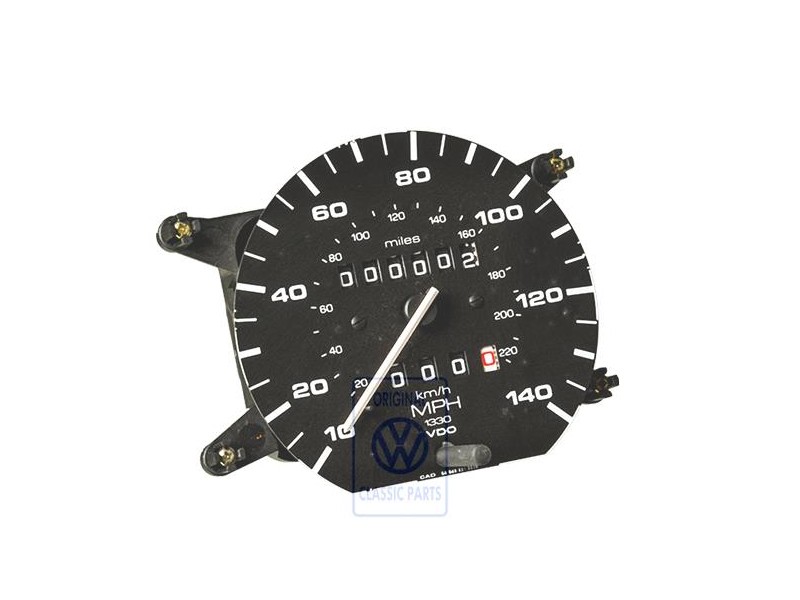 VW Original Tachymetre Avec Compteur Journalier En Milles - 701957033A