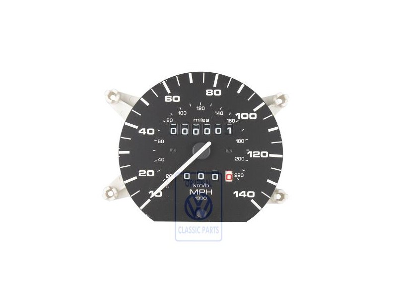VW Original Tachymetre Avec Compteur Journalier En Milles - 701957033C