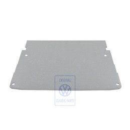 VW Original Plaque De Sol Avec Revetement Gris/Argent - 703863717F 42L