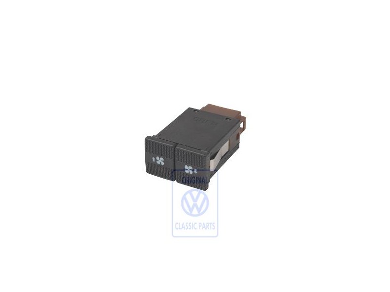 VW Original Interrupteur Noir Satine - 703959511 01C