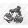 VW Original Ceinture De Securite 3 Points Noir Satine - 705857812 01C
