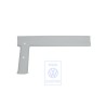 VW Original Revetement De Colonne C Gris Perle - 705867287K 2EN