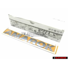 VW Original AMAROK Arrière Embleme Monogramme Logo Chrome - 2H5853687 739
