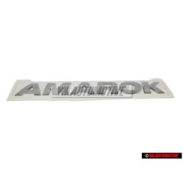 VW Original AMAROK Arrière Embleme Monogramme Logo Chrome - 2H5853687 739