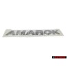 VW Original AMAROK Arrière Embleme Monogramme Logo Chrome - 2H5853687 739
