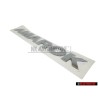 VW Original AMAROK Arrière Embleme Monogramme Logo Chrome - 2H5853687 739