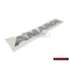 VW Original AMAROK Arrière Embleme Monogramme Logo Chrome - 2H5853687 739