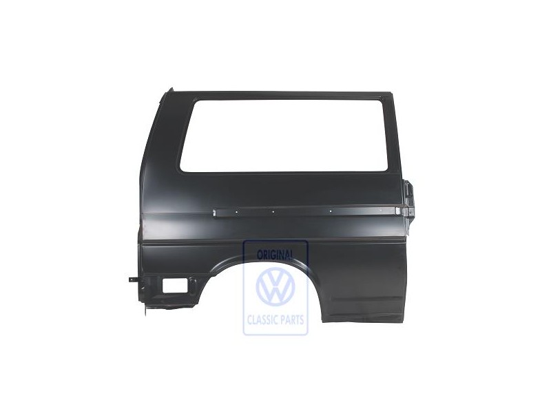 VW Original Tole Ext. Pour Panneau Lateral - 723809172H