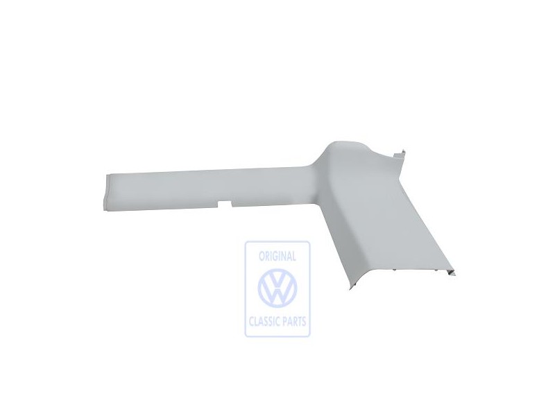 VW Original Revetement De Colonne D Gris Perle - 725867246E 2EN