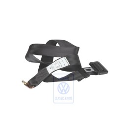 VW Original Ceinture Ventrale Noir Satine - 729857713 01C