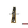 VW Original GOLF GTI Arrière Embleme Monogramme Logo Chrome - 1H6853687AD