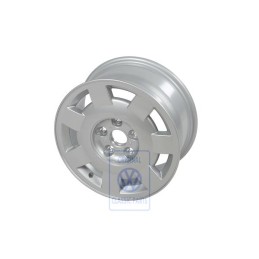 VW Original Jante Aluminium Chrome - 7D0601025 091