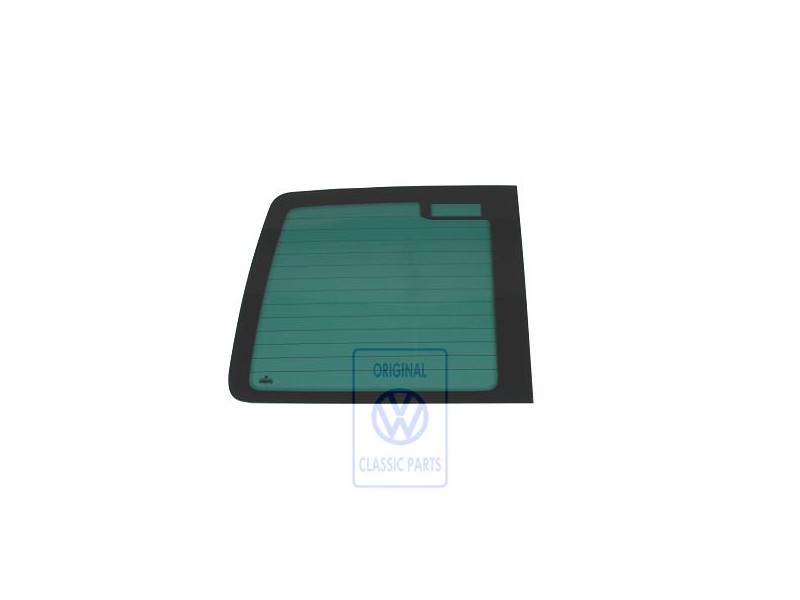 VW Original Glace Arriere (Verre Isolant), Chauffante - 7D0845501C