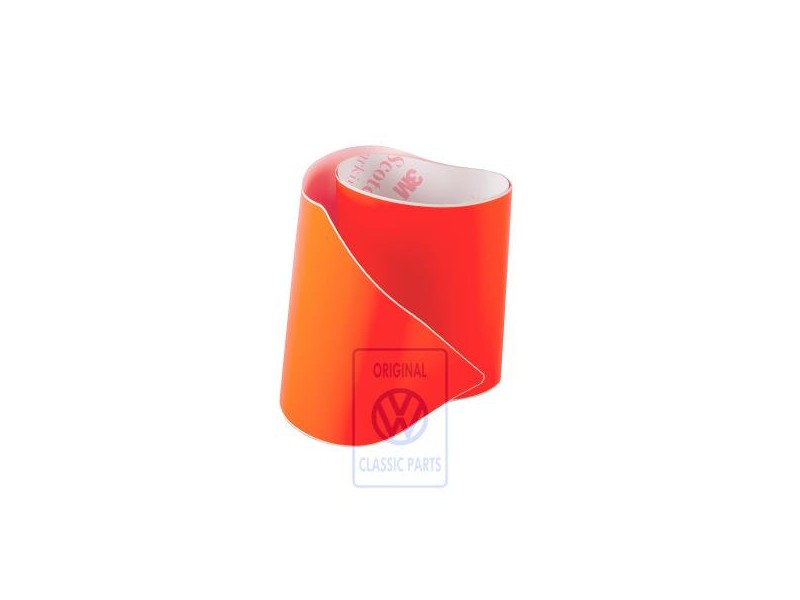 VW Original Bandes Reflechissantes Rouge Lumineux - 7D0853428A L10