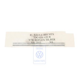 VW Original Feuille Decorative Argent Reflex - 7D0854420B V7B