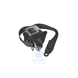 VW Original Ceinture De Securite 3 Points Noir Satine - 7D0857805 01C