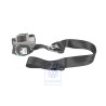 VW Original Ceinture De Securite 3 Points Noir Satine - 7D0857806 01C