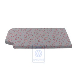 VW Original Support De Rembourrage Gris Flanelle/Rouge - 7D0864413F HQT