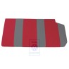 VW Original Support De Rembourrage Gris Flanelle/Rouge - 7D0864413K PAQ