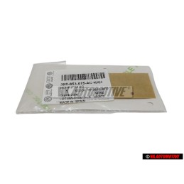 VW Original TDI Arrière Embleme Monogramme Logo Chrome Vert - 3B0853675ACKKH