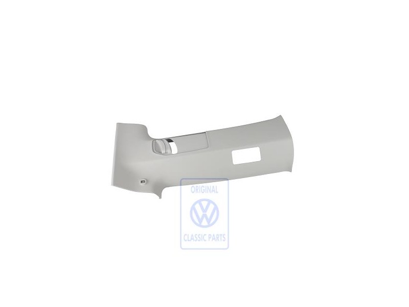 VW Original Revetement De Colonne B Gris Perle - 7D0867239L 2EN