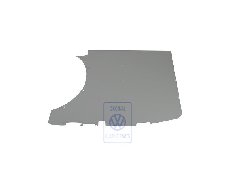 VW Original Revetement Panneau Lateral Gris Galet - 7D0867406AB1YX