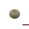 VW Original Bouton-Ression Gris Beige - 253260130 7UK