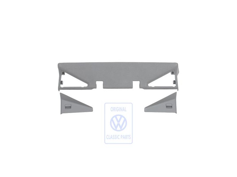 VW Original Habillage Du Bati De Sieges Gris Flanelle - 7D0868613E 7DP
