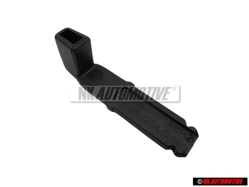 VW Original Bouton Noir Satine - 535819129A 01C