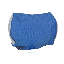 VW Original Garniture P.Appuie-Tete(Tissu) Gris Flanelle/Bleu - 7D0881921AHHRC