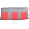 VW Original Garniture De Dossier (Tissu) Gris Flanelle/Rouge - 7D0885805ADPAN