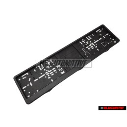 VW Original Support Plaque De Police Autoluminescente - 000071800B 041
