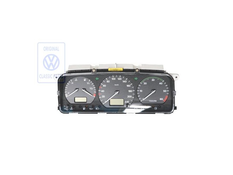 VW Original Combine D'Instruments Noir Satine - 7D0919862QX01C