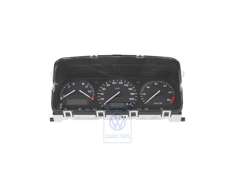 VW Original Combine D'Instruments Noir Satine - 7D0919881EX01C