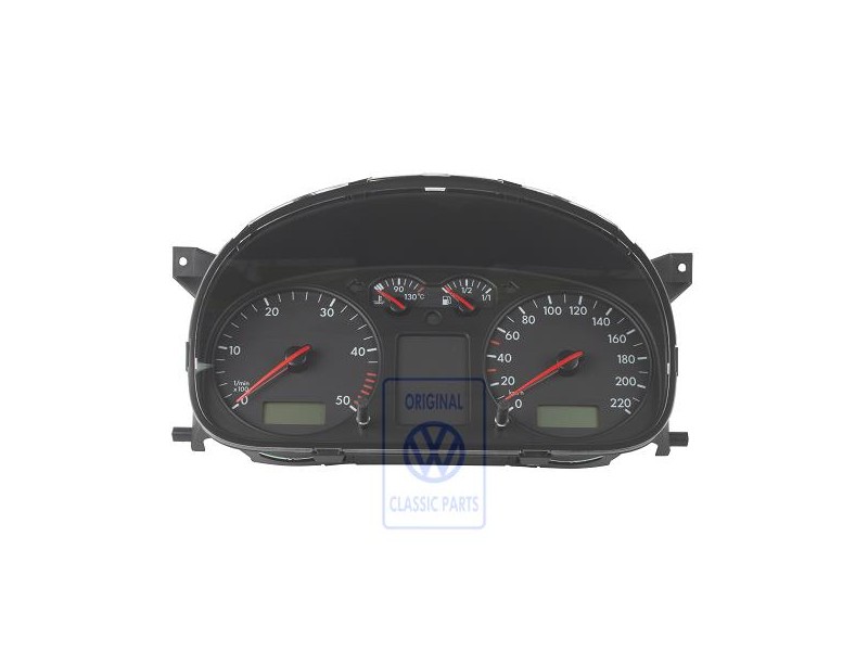 VW Original Combine D'Instruments Noir Satine - 7D0920820BX01C
