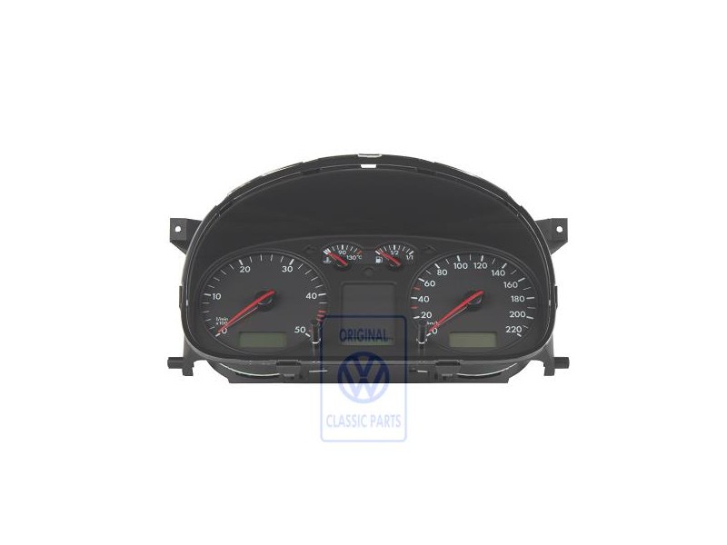 VW Original Combine D'Instruments Noir Satine - 7D0920820CX01C