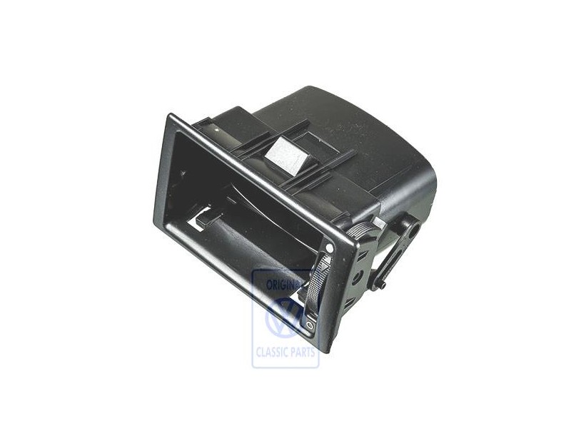 VW Original Boitier P. Aerateur Noir Satine - 7D1819703 01C