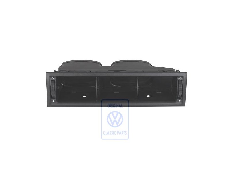 VW Original Boitier P. Aerateur Noir Satine - 7D1819703A 01C