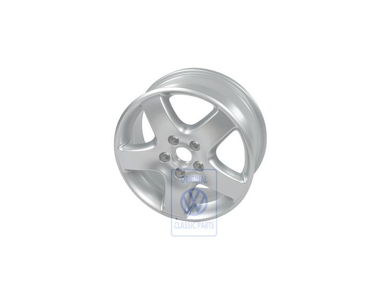 VW Original Jante Aluminium Chrome Brillant - 7H0601025C Z31