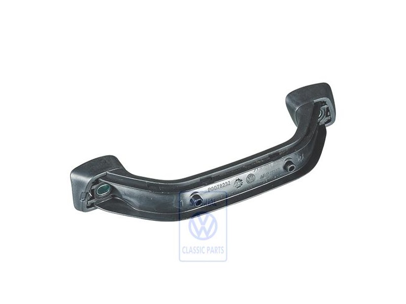 VW Original Poignee-Passager Noir Satine - 7H0858638 9B9